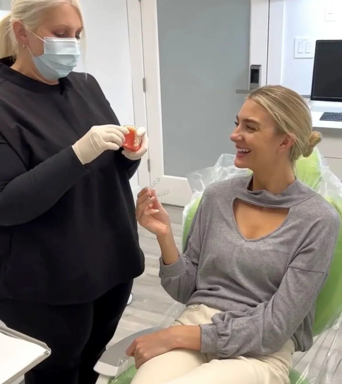 Empower Your Smile team member with a patient