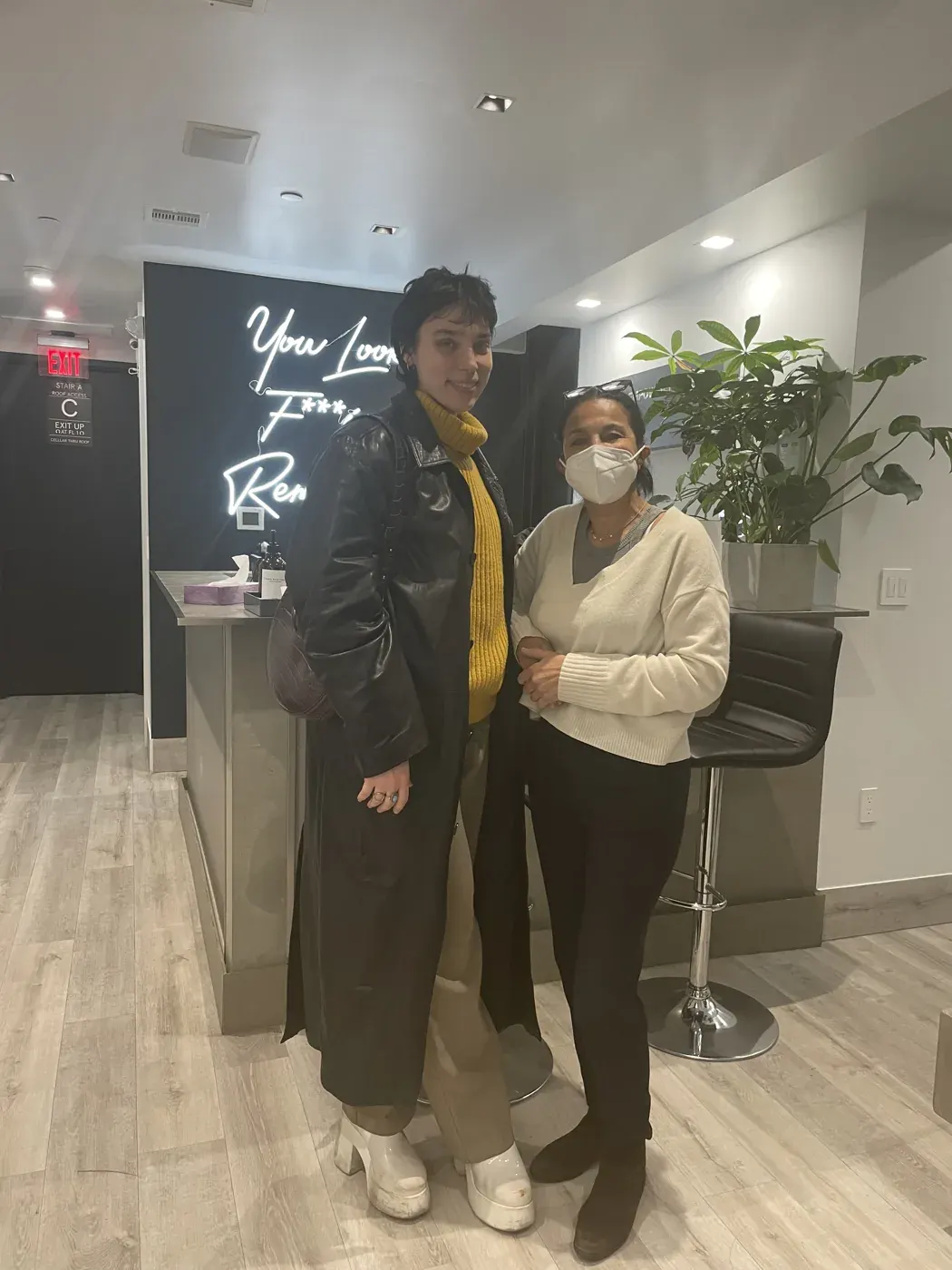 Empower Your Smile patient celebrating a new smile in Tribeca